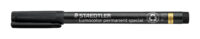Marker permanentne Staedtler Lumocolor 319 special  F/0,6 mm, must
