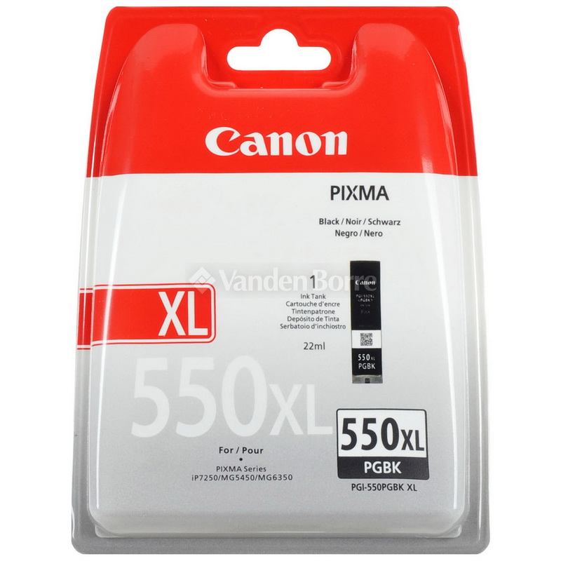 Tint Canon PGI-550PGBK must XL Topeltpakk (6431B005), must