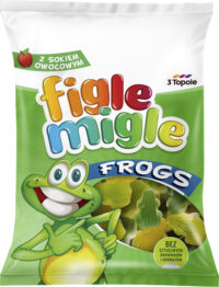 FIGLE MIGLE, Kummikommid Frogs, 80 g
