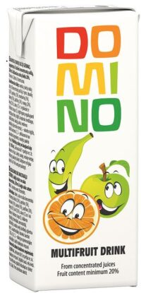 DOMINO Multivitamiinijook, kõrrega 200 ml