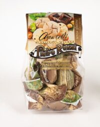 Küpsised PIETRO ROSSI Soft Amaretti, sarapuupähklite ja tumeda šokolaadiga,180g