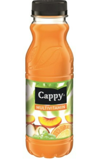 Multivitamiininektar CAPPY 330ml, PET