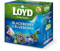 Tee LOYD põldmarja- ja mustika maitseline 20 x 2g