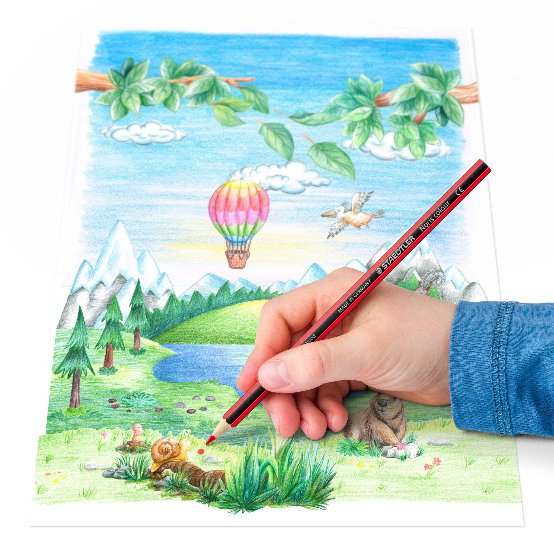 Värvipliiats Staedtler Noris Colour 185, 24tk.