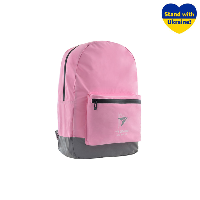 Seljakott YES! T-66, "Reflective Pink", roosa
