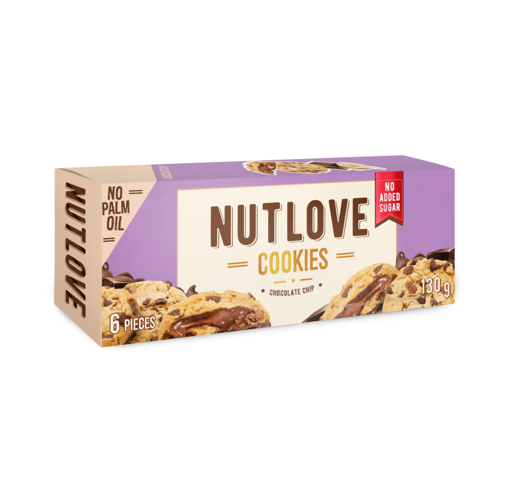 Küpsised NUTLOVE sarapuupähkli-kakao täidisega, šokolaadidražeedega, piimašokolaadiga kaetud 130g SV