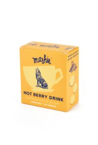Marjapüree MASHIE Original, valge sõstra ja ingveri, 4x40ml.