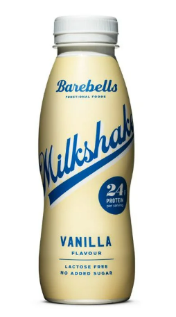 Proteiinisheik, laktoosivaba, vanilje BAREBELLS 330ml