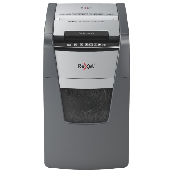 Paberipurustaja Rexel Optimum Autofeed + 150X P4