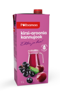 PÕLTSAMAA   Kannujook   kirsi-aroonia, 1 l