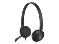 Kõrvaklapid Logitech H340 USB, must