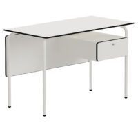Laud GRAU Prof, 120x60 (T2-T3-T4-T5-T6-T8), valge