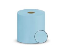 Tööstuslik perforatsiooniga paber, 2 kihti, 300m, 23.5cm, sinine, J613001.6