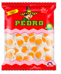 Kummikomm PEDRO "Praetud munad", 1kg