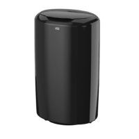 Prügikast TORK 50L, must