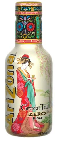 Rohelise tee jook ARIZONA Zero, 0,45 l PET