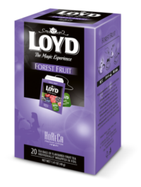 Must tee LOYD Horeca metsamarjamaitseline 20 x 2g