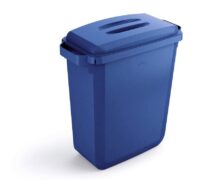 Prügikast DURABIN® 60L, sinine, ristkülikukujuline (kaas eraldi ostetav)