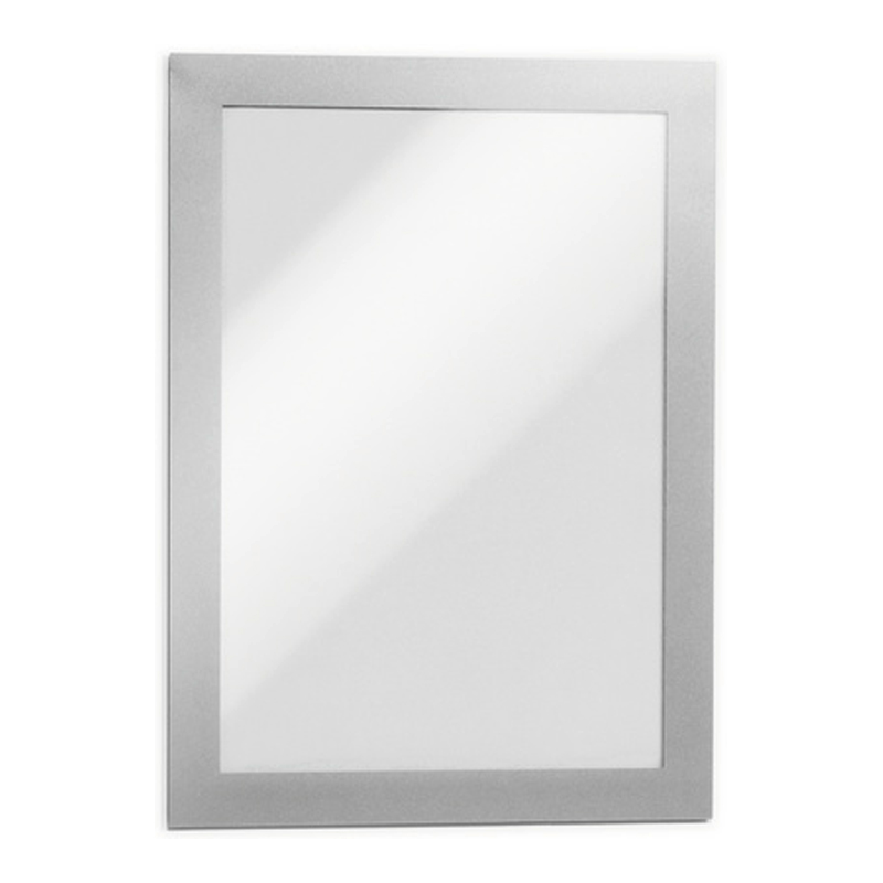 Iseliimuv infohoidja magnetkinnitusega DURABLE DURAFRAME A5, hõbehall, 2tk