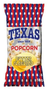 Popcorn TEXAS võimaitseline, 60g