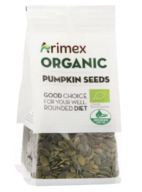 ARIMEX Organic Kõrvitsaseemned, kooritud, 200 g, LT-EKO-001