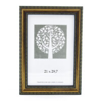 Pildiraam SAVEX  21x29,7cm plast, pruun ornamendiga