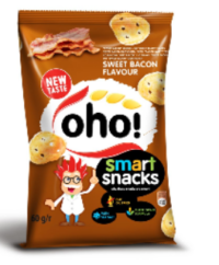 Kartulikrõpsud OHO peekoni maitselised 60 g