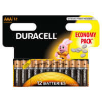 Patarei Duracell AAA LR03, 12 tk