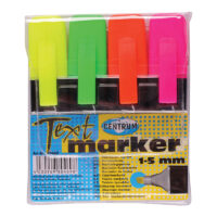 Tekstimarker Centrum, 4 värvi komplekt
