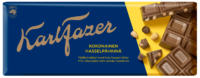 Piimašokolaad KARL FAZER 200g tervete metsapähklitega