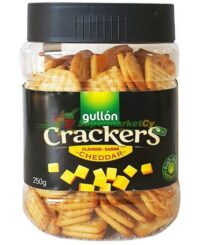 Kreekerid GULLON Cheddari juustu maitsega, 250g