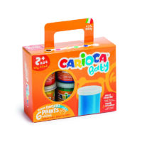 Näpuvärvid CARIOCA Baby 2+,80 ml, 6tk