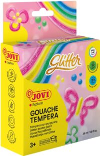 Guaššvärv Jovi Glitter, 4tk x35 ml