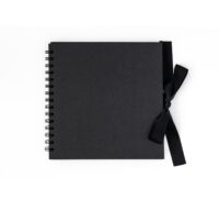Fotoalbum, must, 205x205mm, 35 lehte, must