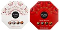 PURE Sokolaaditrühvlite ja piimashokolaadi assortii Winter octagon 240g