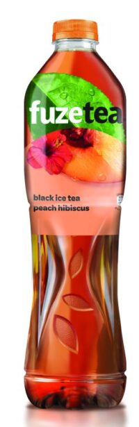 Jäätee FUZE TEA, virsik, hibisk, 1,5l