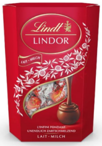 Piimašokolaadipallid LINDT LINDOR 200g