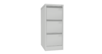 Rippkaantekapp, 3 sahtlit, 415x1000x630mm, hall
