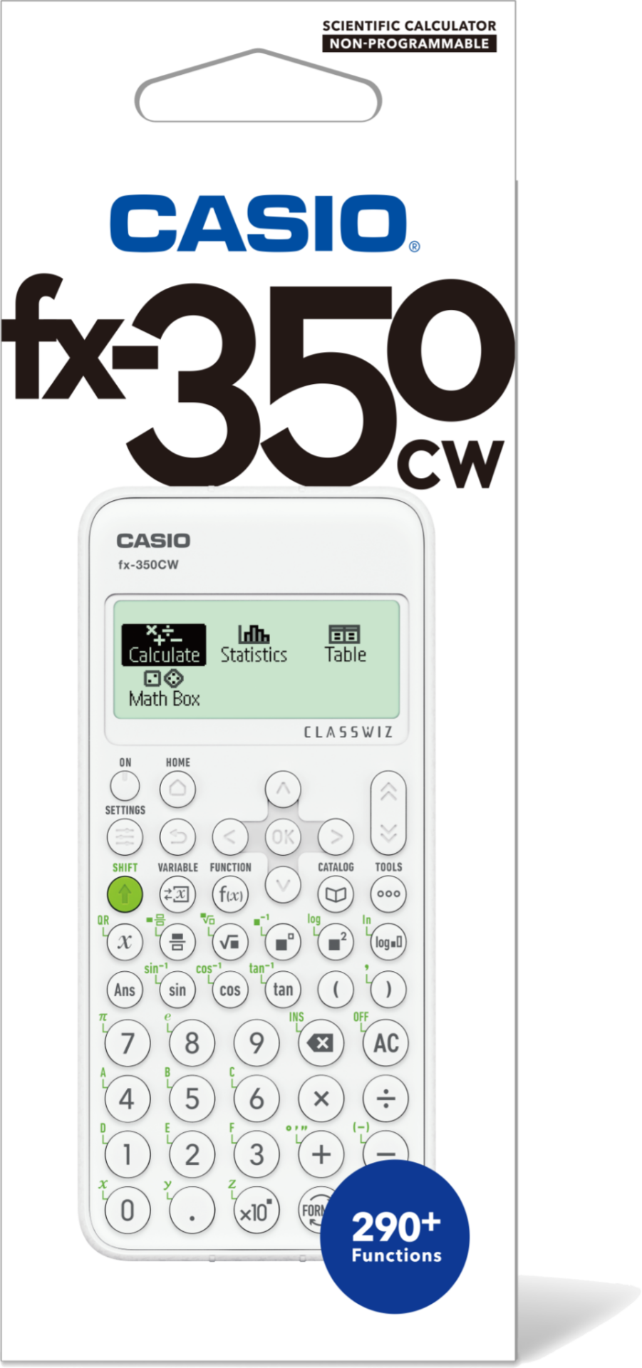 Kalkulaator CASIO Classwiz FX-350CW, teaduslik