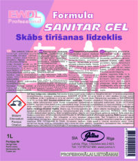 WC Puhastusvahend Ewol Professional Formula Sanitar GEL 1L