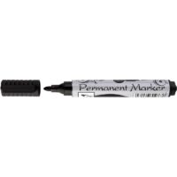 Marker permanentne Centrum, koonusots 2-4mm, must