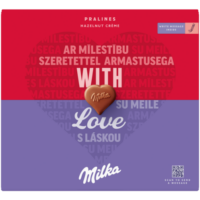 Piimašokolaadikommid MILKA, sarapuupähklitäidisega 110g