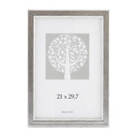 Pildiraam SAVEX  21x29,7cm plast, vintage, hõbe