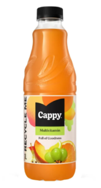 Multivitamiininektar CAPPY 1L, PET