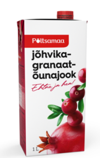 PÕLTSAMAA   Jõhvika-granaatõunajook  , 1 l
