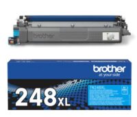 Toonerikassett Brother TN-248XL CY tsüaan 2300lk OEM (originaal)