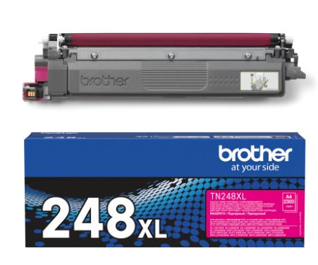 Toonerikassett Brother TN-248XL MG magenta 2300lk OEM (originaal)
