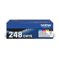 Toonerikassett Brother TN-248 CMYK 4x1000lk OEM (originaal)