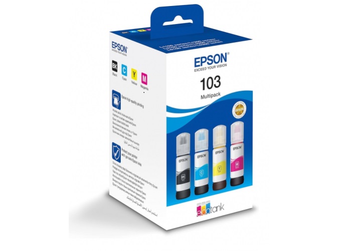 Tint Epson T103 (C13T00S64A) Multipack CMYK OEM (originaal)