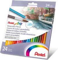 Värvipliiatsid ARTS, akvarell, 24 värvi